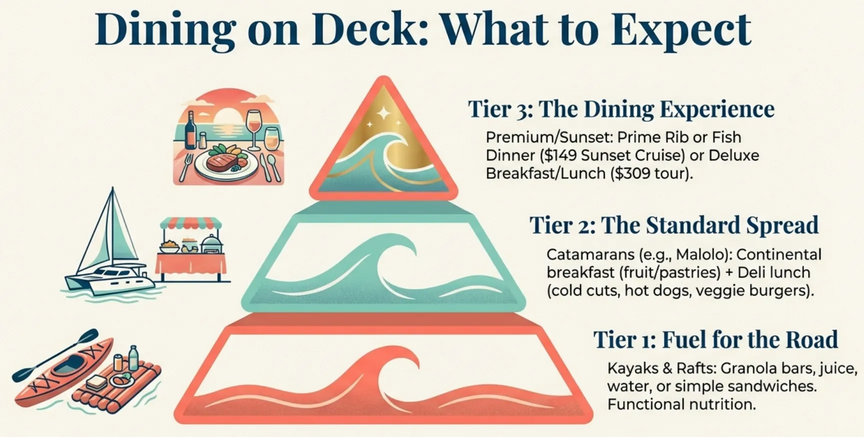 Molokini Tour Dining and Food Options